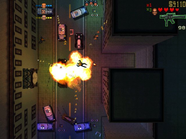 Back street roadblock Back street roadblock
