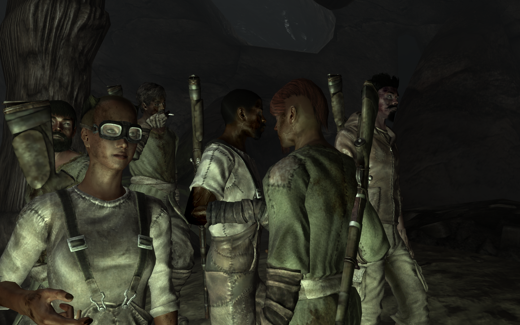 A group of elusive Rock Crick Hunters in their natural habitat. A group of elusive Rock Crick Hunters in their natural habitat.
