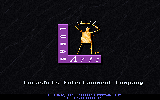 Another LucasArts logo. Another LucasArts logo.