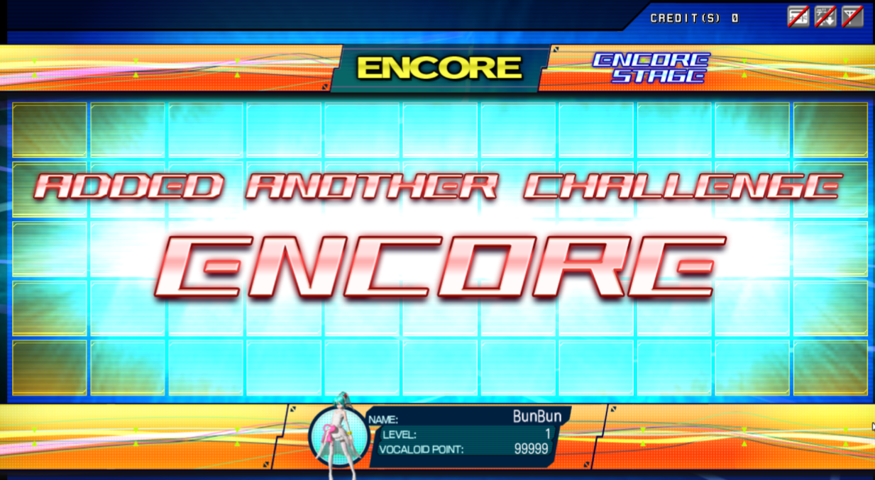 Unlocking Encore mode while offline.