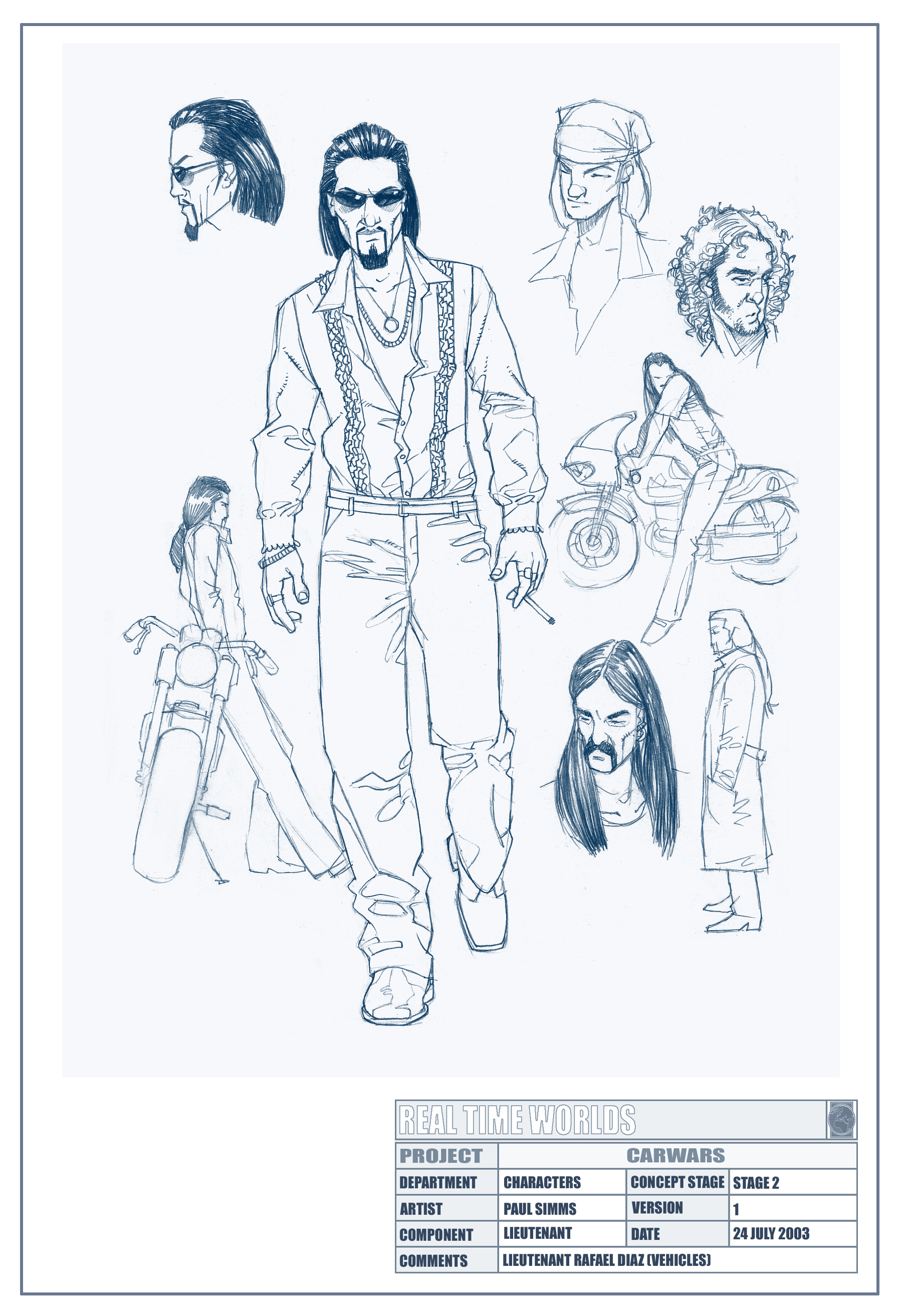 Stage 2 concept work of Rafael Diaz. (2004 - 2005)