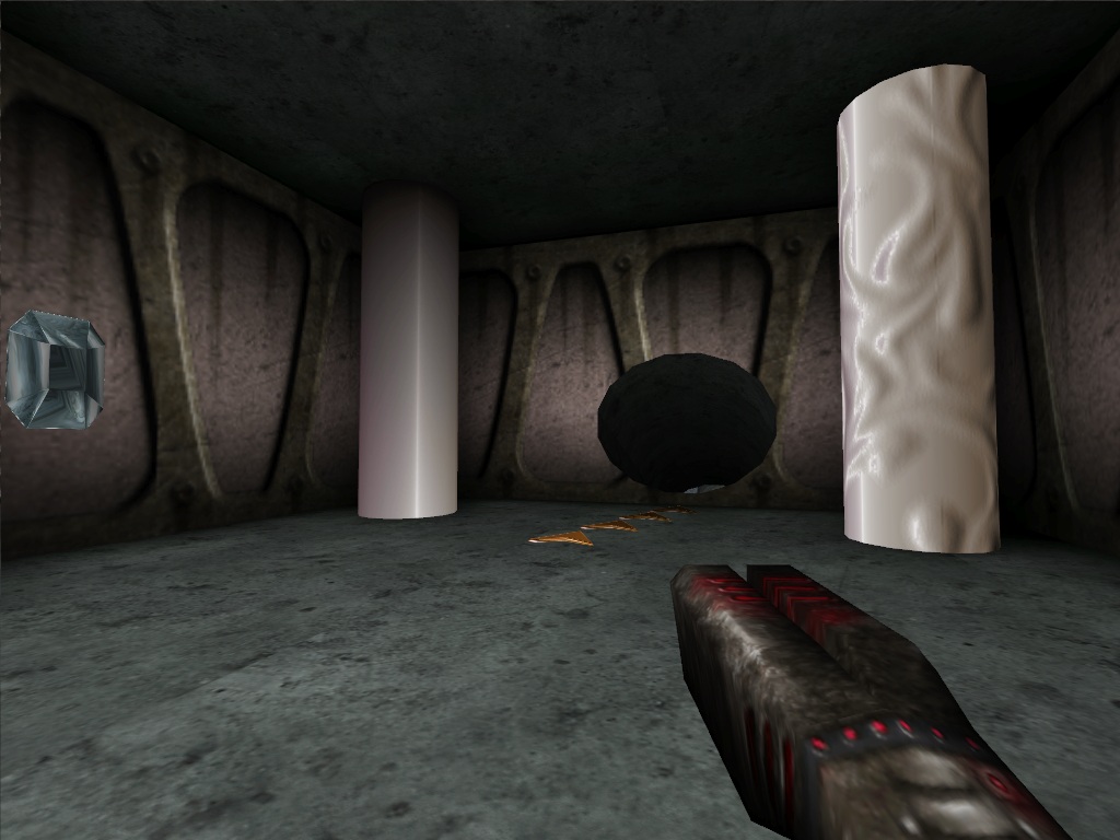 The first room.