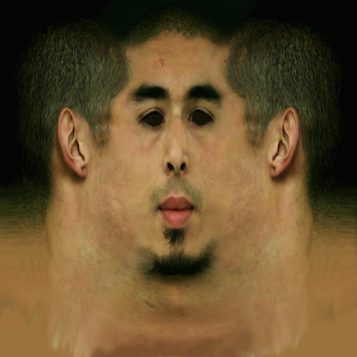 Face texture.
