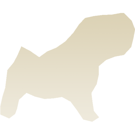Bull dog silhouette Bull dog silhouette