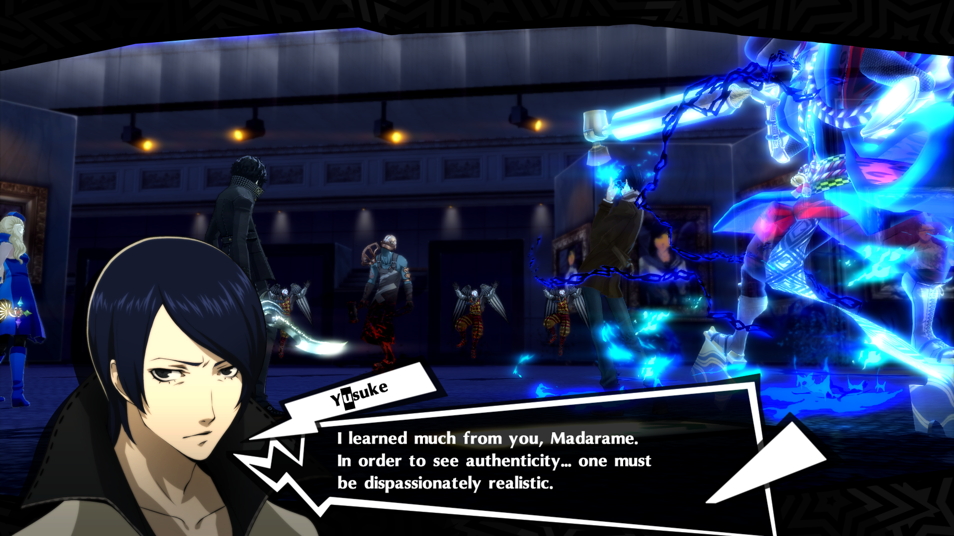 Yusuke's awakening battle