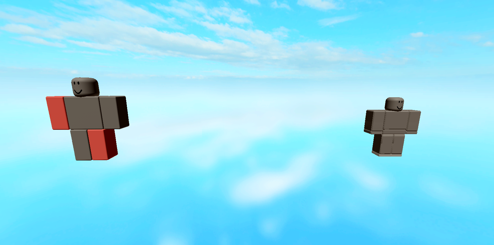 Screenshot of the figures taken in Roblox Studio. Screenshot of the figures taken in Roblox Studio.
