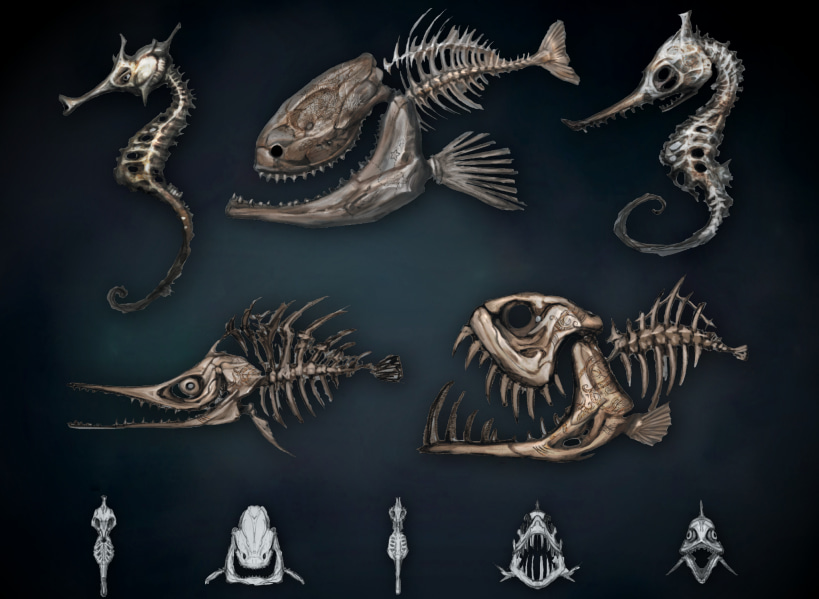 Skeleton Fish Skeleton Fish