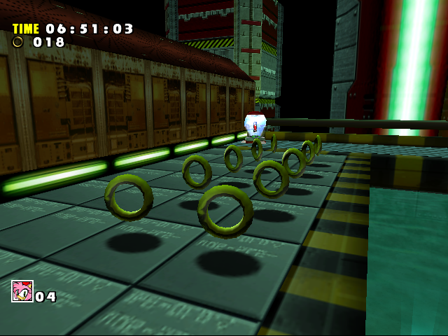 One of the various lines of rings present in this area. One of the various lines of rings present in this area.