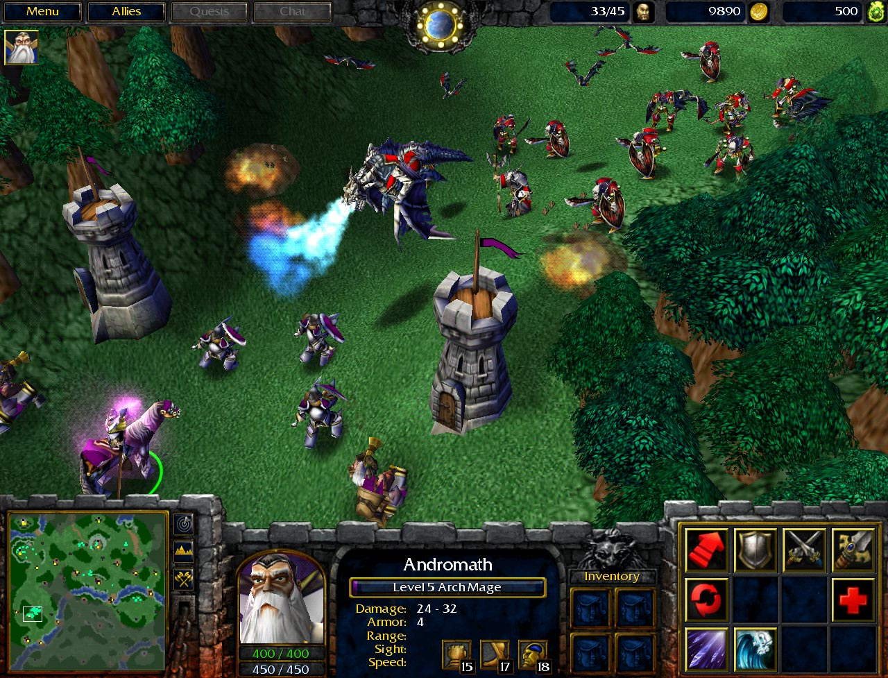 At this point, The Archmage was given the Summon Water Elemental spell of the Sorceress. At this point, The Archmage was given the Summon Water Elemental spell of the Sorceress.