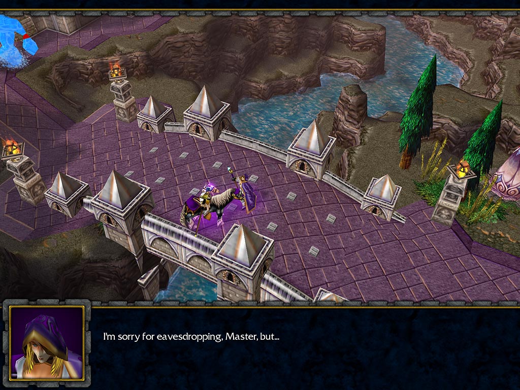 Antonidas the Archmage meeting Jaina. Antonidas the Archmage meeting Jaina.