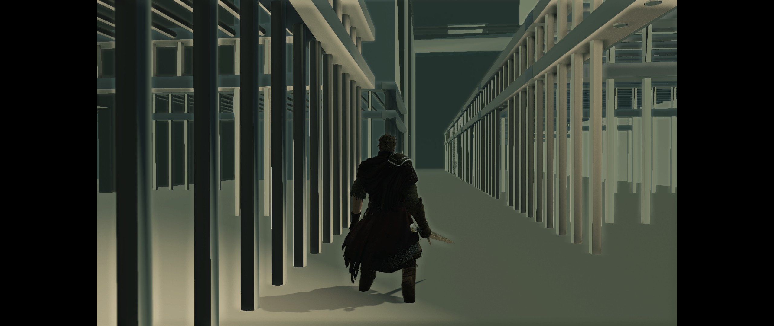 Prison Cages. Most likely for experiments Prison Cages. Most likely for experiments