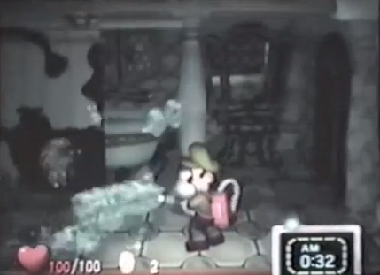 The early Water Nozzle as it was seen in a prerelease version.