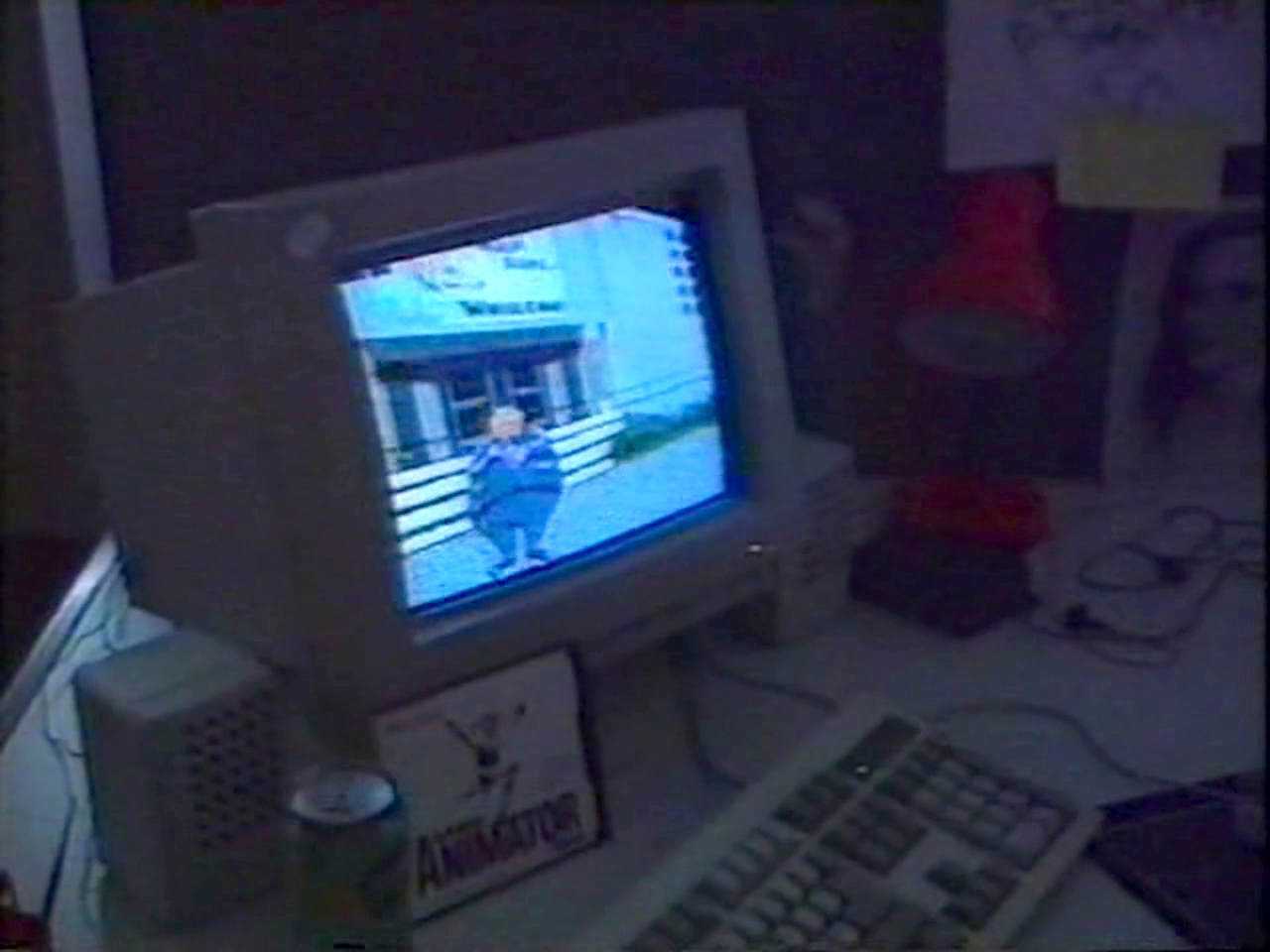Another dev machine showing the M.I.N.T. mall. The CD in front of the monitor is Autodesk Animator Studio for Windows 3.1 (1995). Another dev machine showing the M.I.N.T. mall. The CD in front of the monitor is Autodesk Animator Studio for Windows 3.1 (1995).