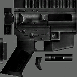 Listed inside a folder for an M4A1, its name is receiver.vtf. Listed inside a folder for an M4A1, its name is receiver.vtf.