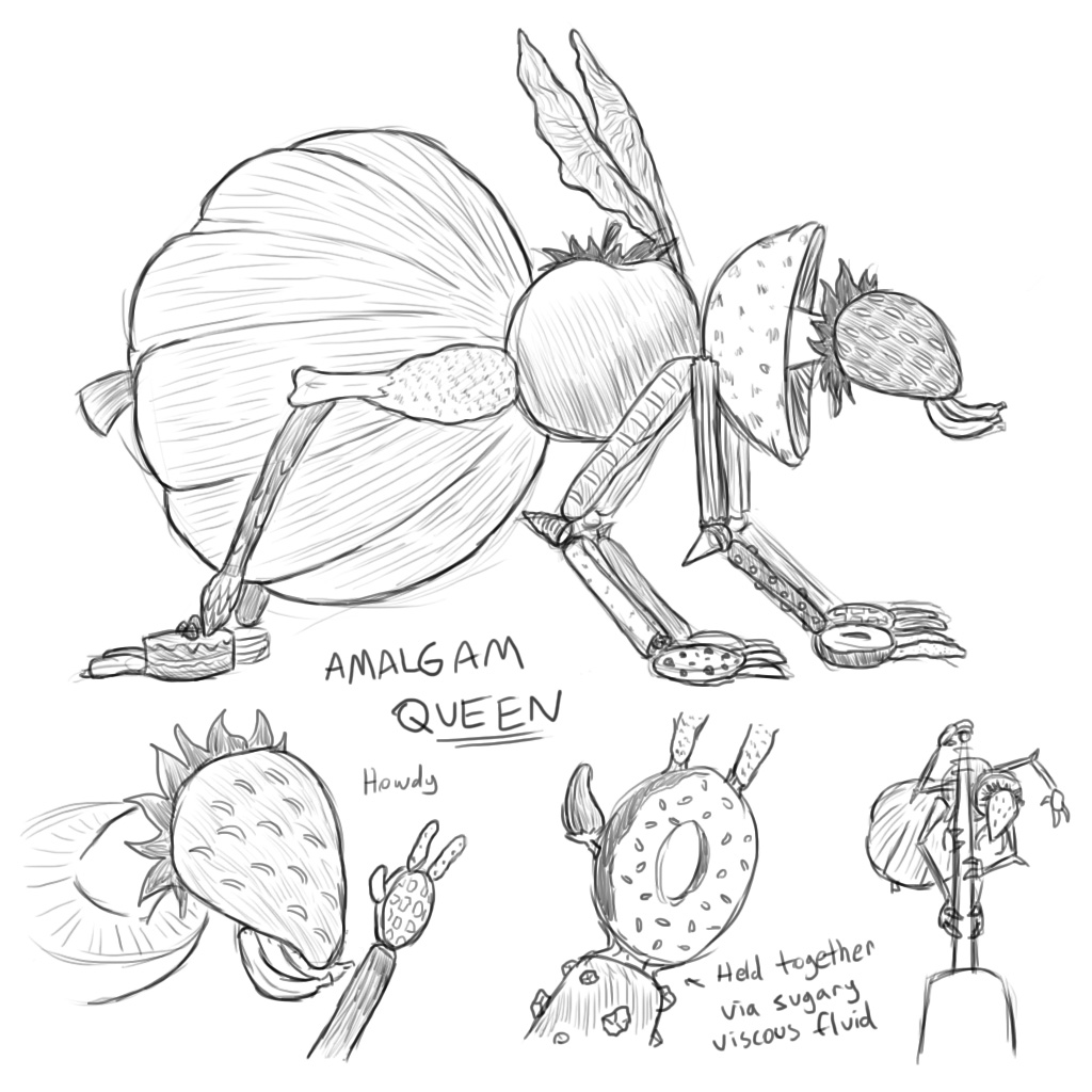 Amalgam Queen Concept 1 Amalgam Queen Concept 1
