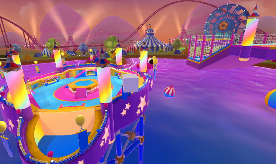A season 6 version of Egg siege, with a segment of an unknown gauntlet level near it.