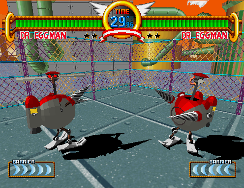RoboEgg in gameplay. RoboEgg in gameplay.