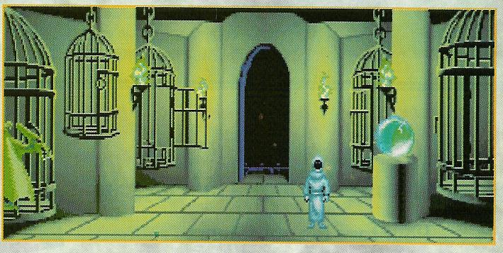 Mandible's dungeon. It looks like there's a crack of some sort in the Scrying Sphere.