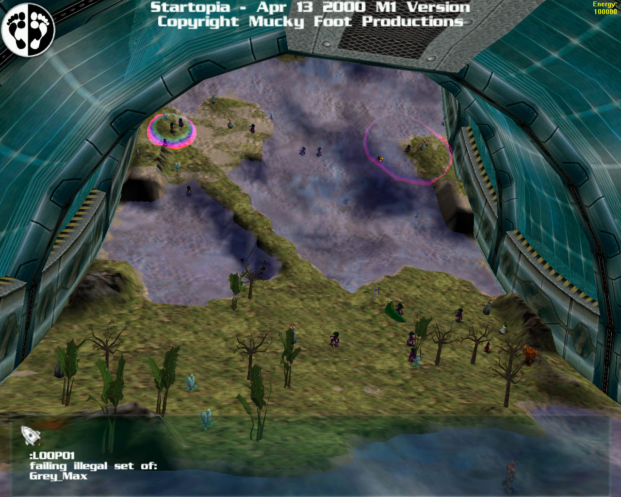 To the right of this picture a very different early version of a Gem Slug can be seen. It doesn't have the hovering wheelchair device yet, instead slithering around under its own power, and looking a lot like Jabba the Hutt. To the right of this picture a very different early version of a Gem Slug can be seen. It doesn't have the hovering wheelchair device yet, instead slithering around under its own power, and looking a lot like Jabba the Hutt.
