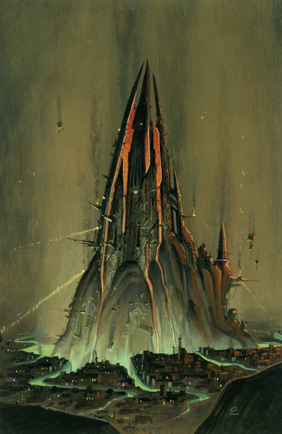 Early design of Rupture Farms as a large cathedral. Early design of Rupture Farms as a large cathedral.