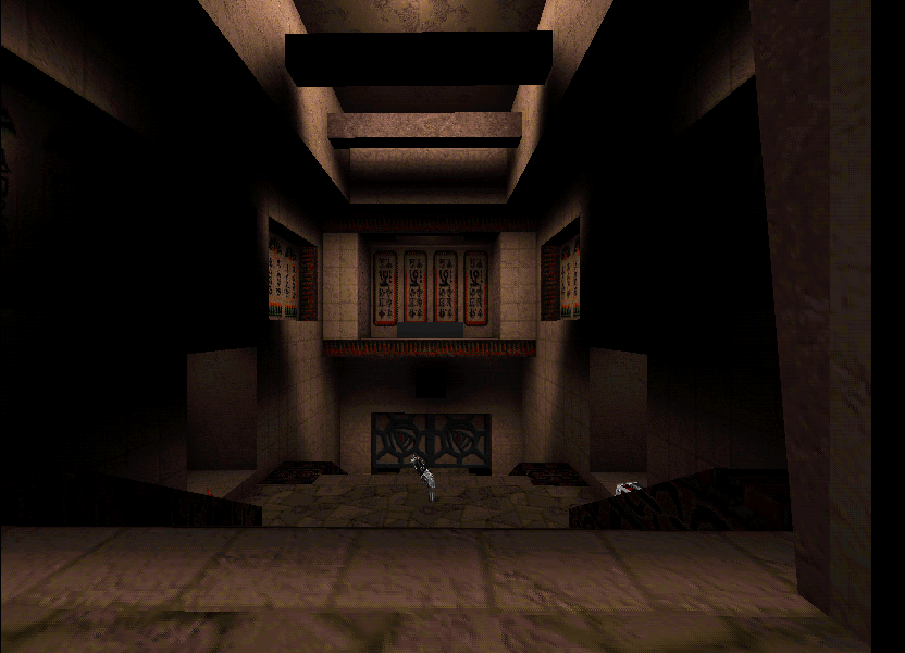The large staircase room. The large staircase room.