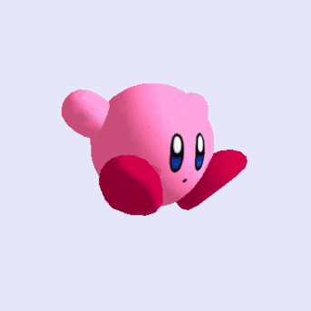 AirCutterSuperThrowKirby throws the cutter in midair