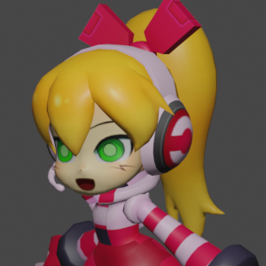 MightyNo9_CallSmileOpen.png