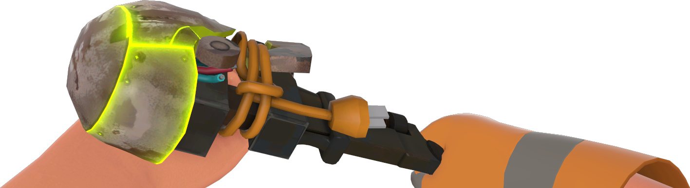 Uranium texture on the Botkiller Wrench.