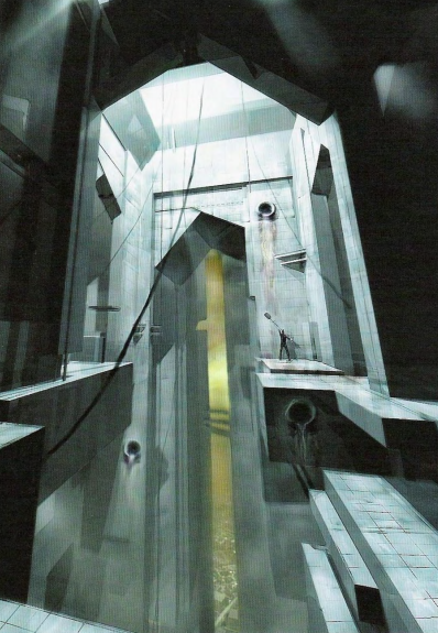 The sky seen near the bottom of this Citadel concept art matches this environment map.