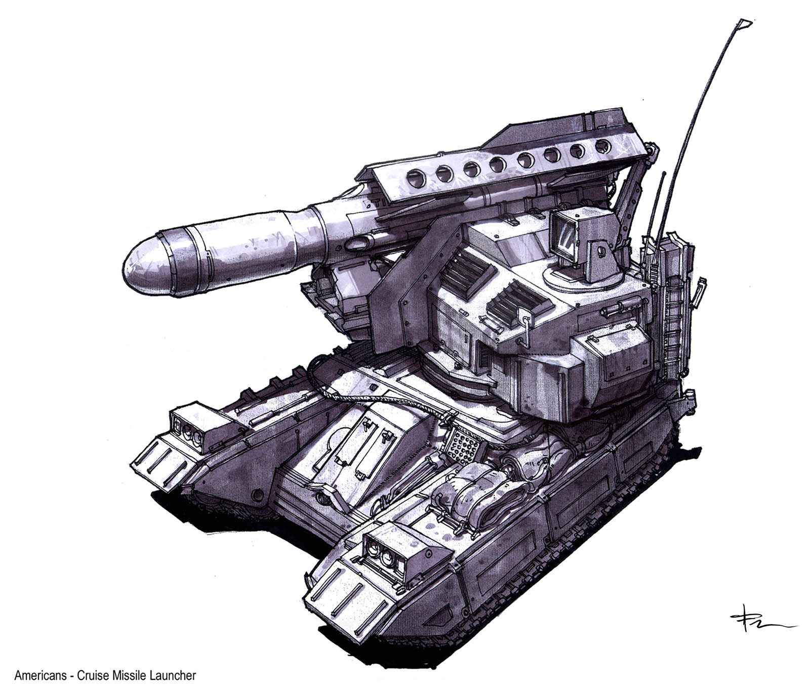 Tomahawk Missile Launcher