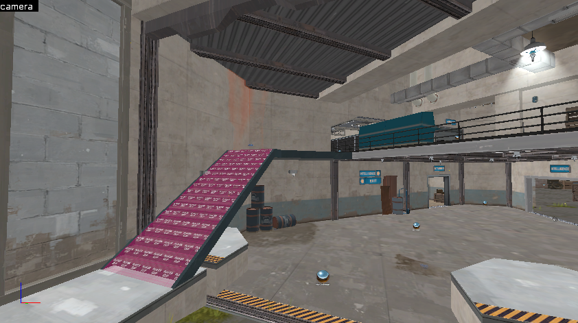 Old stairs in BLU's base. Old stairs in BLU's base.