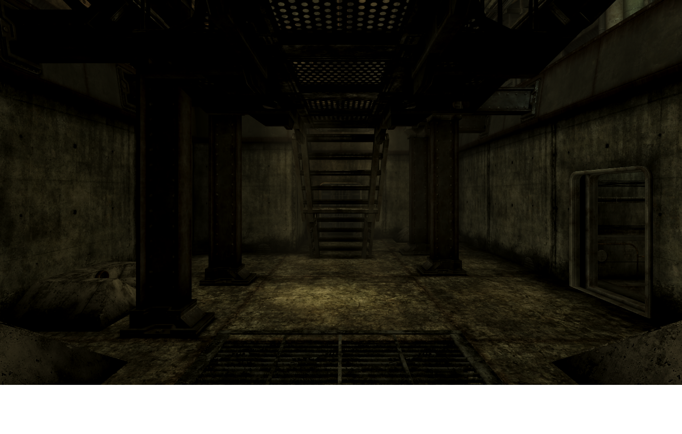 The run down section of the sewers.