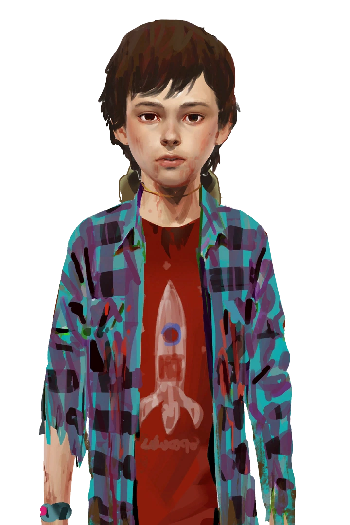 Concept art of Daniel, intended to be used in a "recap screen".