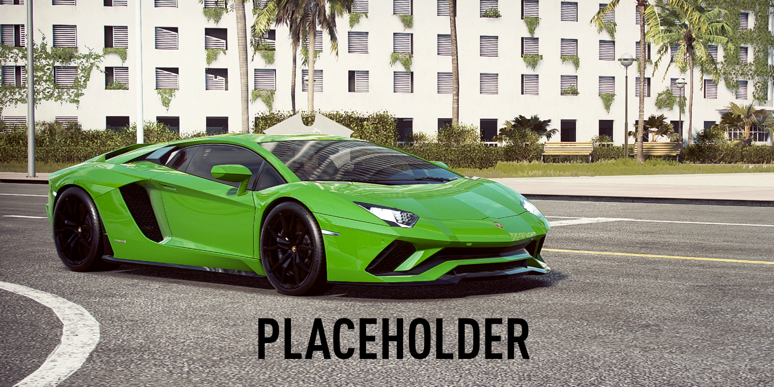 A placeholder image for scrapped Lamborghini Aventador SV Roadster