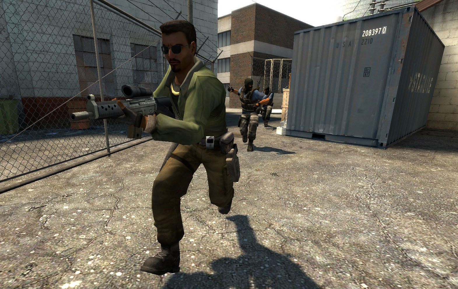 Leet Krew model on de_nuke.
