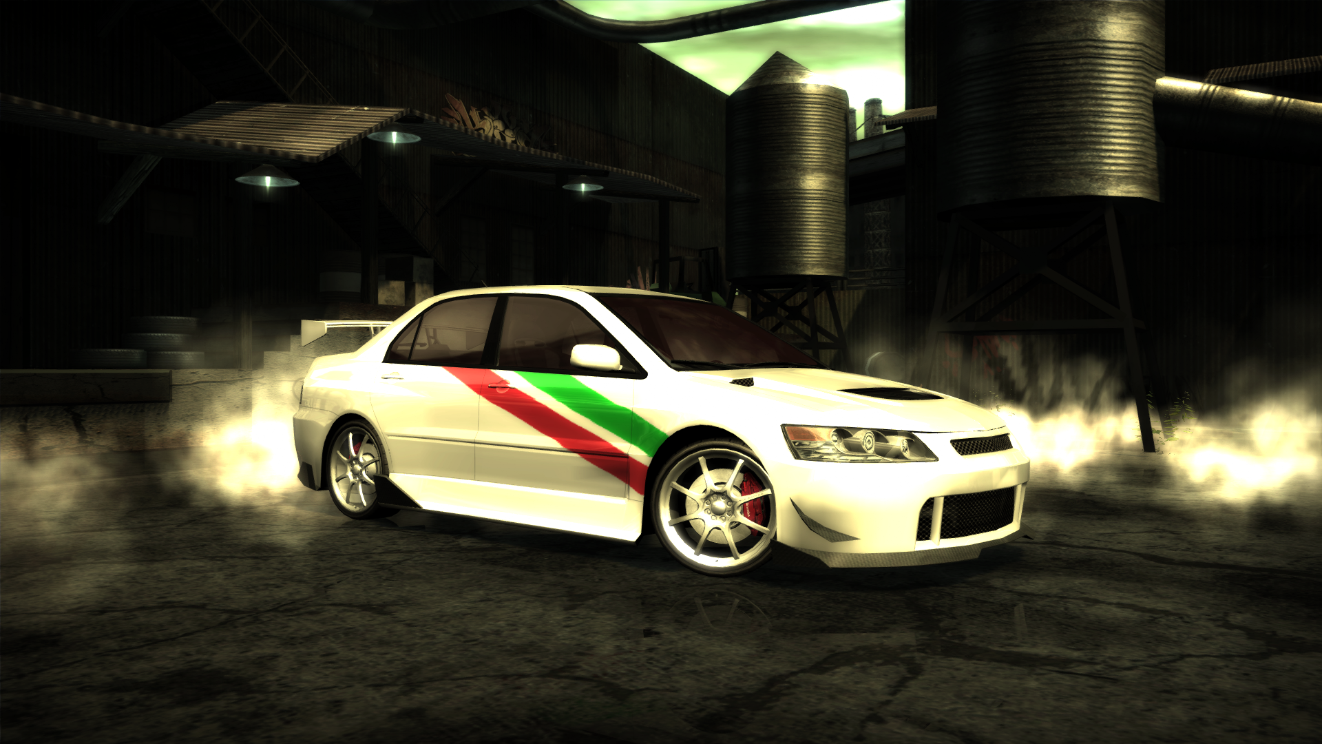 The unused Mitsubishi Lancer Evolution VIII GSR preset The unused Mitsubishi Lancer Evolution VIII GSR preset