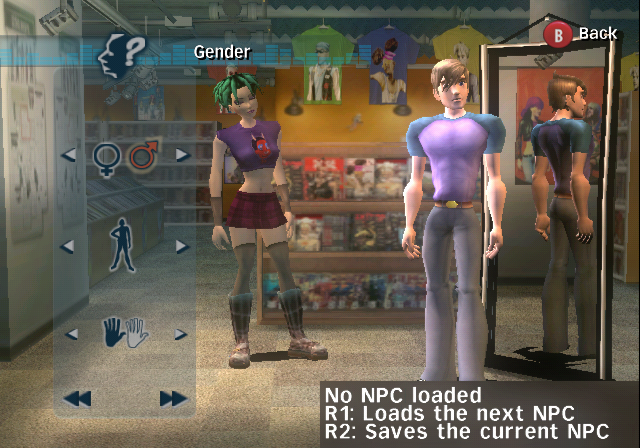 No NPC loaded No NPC loaded