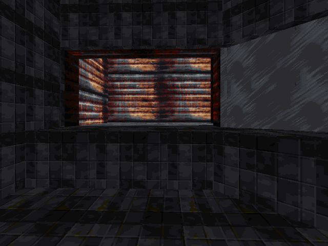 Secret door inside bathroom. Secret door inside bathroom.