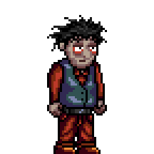 Jeff's idle in the SNES version.