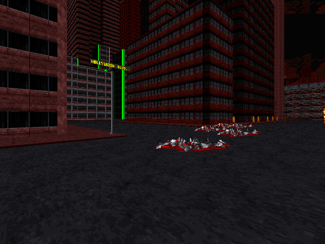 Near the spawn area, leading to monitor road. Near the spawn area, leading to monitor road.