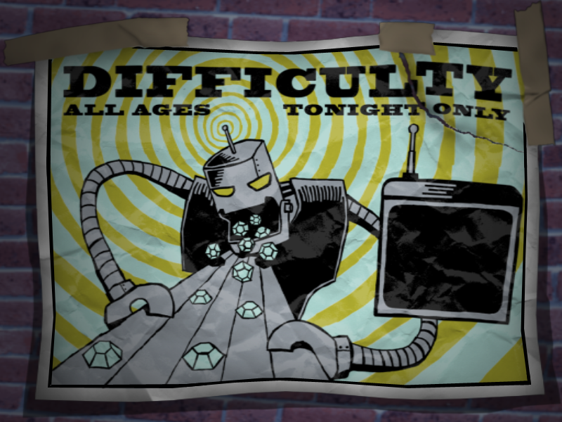 Difficulty select concept