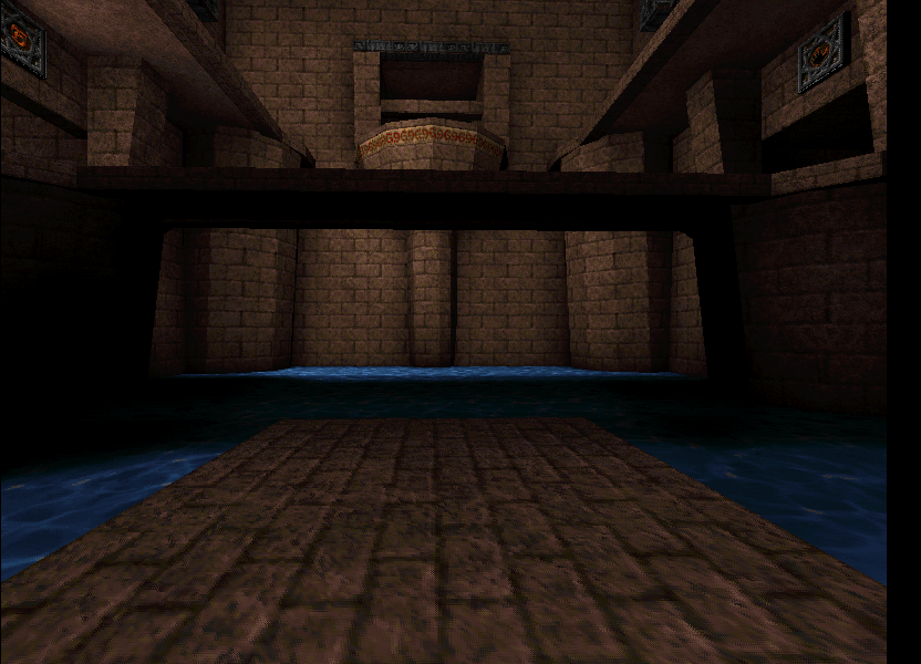 Looking at the pool on the first floor. Looking at the pool on the first floor.