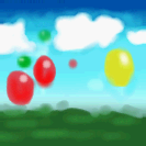 Image Name: im_sky_balloon_env In prototype builds, this was a reflection map on green balloons.