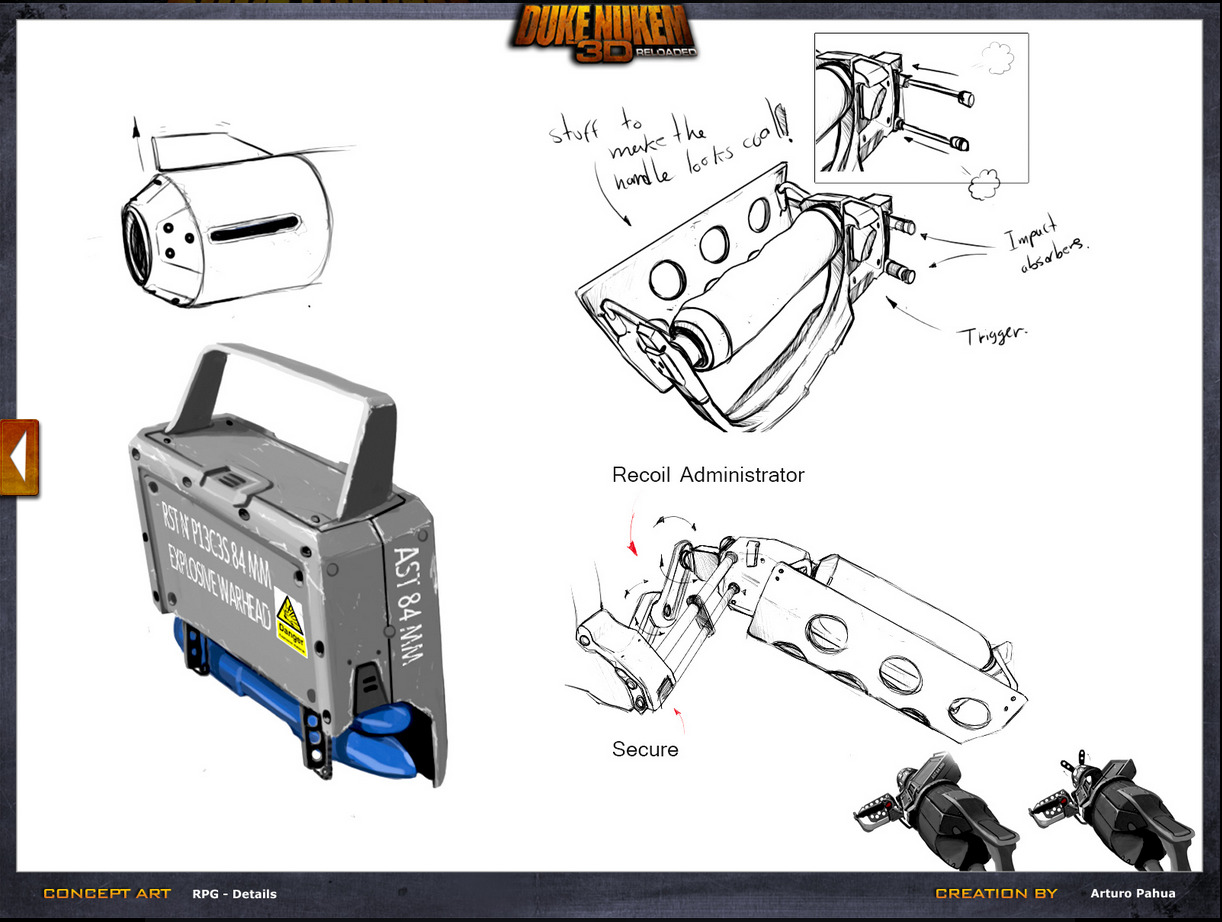 RPG details concept art. RPG details concept art.