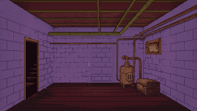 Unused version of the house basement.