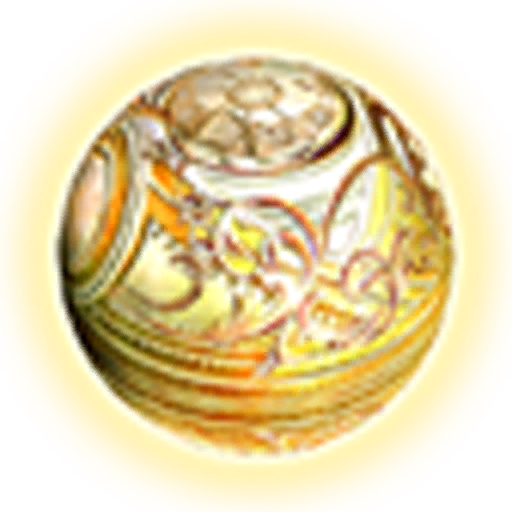A Gold Moon Pearl, which goes unused as Angel Attack does not return in this game.
