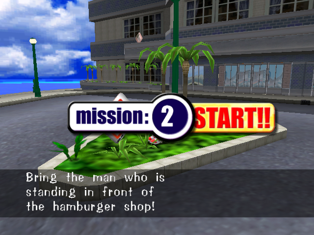 The location of the first Burger Man mission.