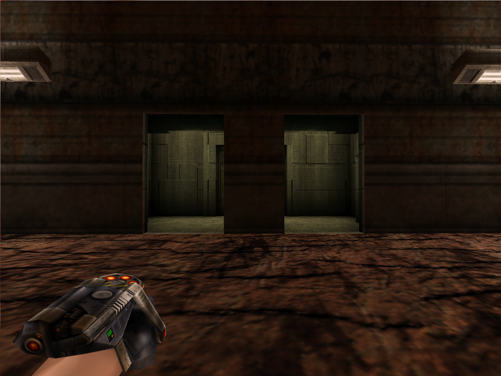 The purple light door area, as seen from the Outer Rim. The purple light door area, as seen from the Outer Rim.