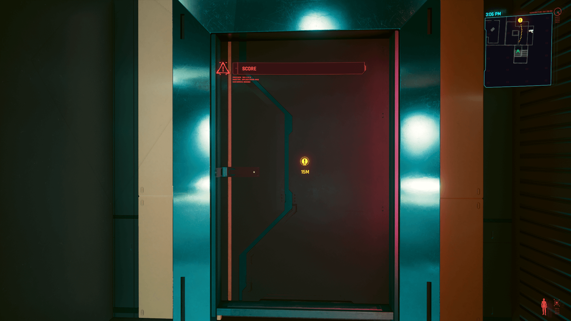 Your score is displayed as you exit the range Your score is displayed as you exit the range