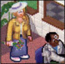 A cropped picture of what is attributed to an early version of the TV Personality condition. Note the cut hat design and the bouquet of flowers from the rolling demo files.